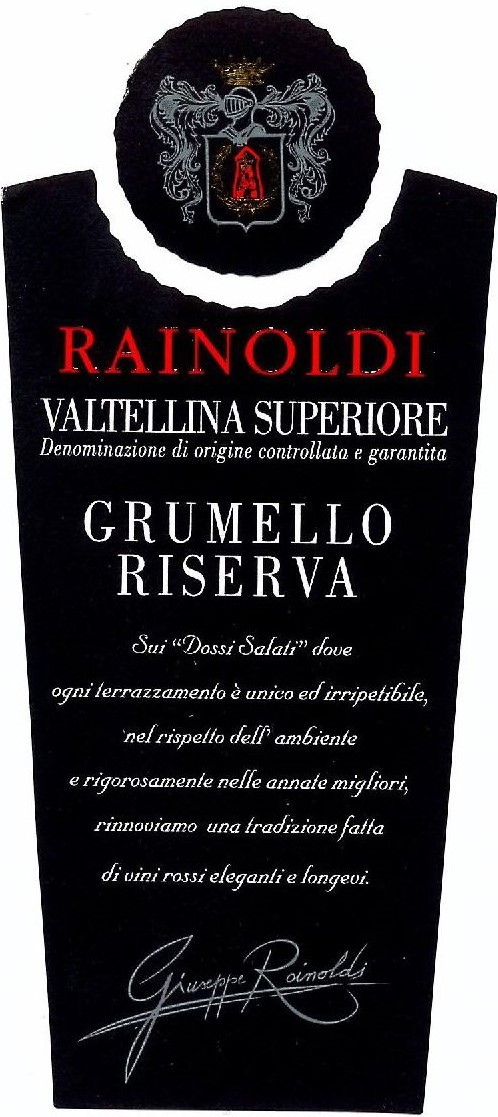 Grumello Riserva Valtellina Superiore 