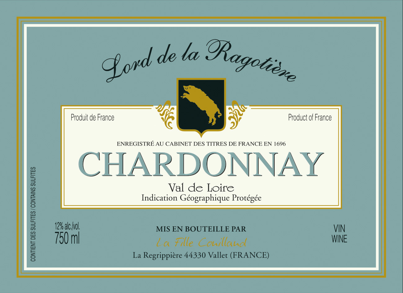 Lord de la Ragotière - Chardonnay