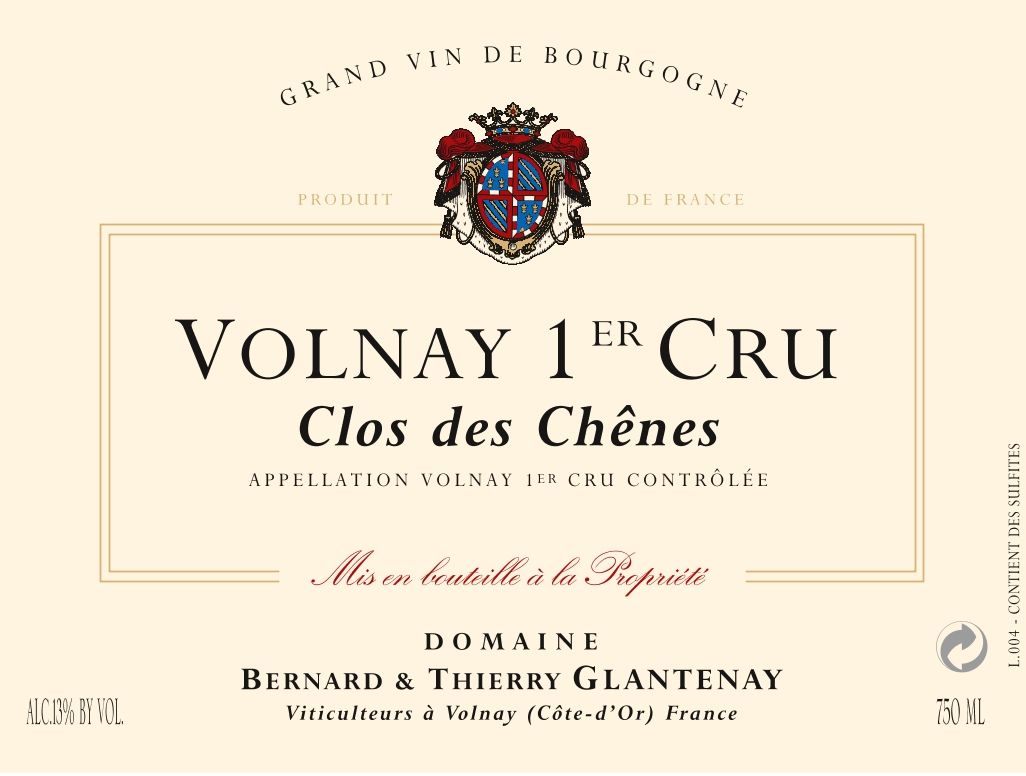 Volnay 1er cru - Clos des Chênes