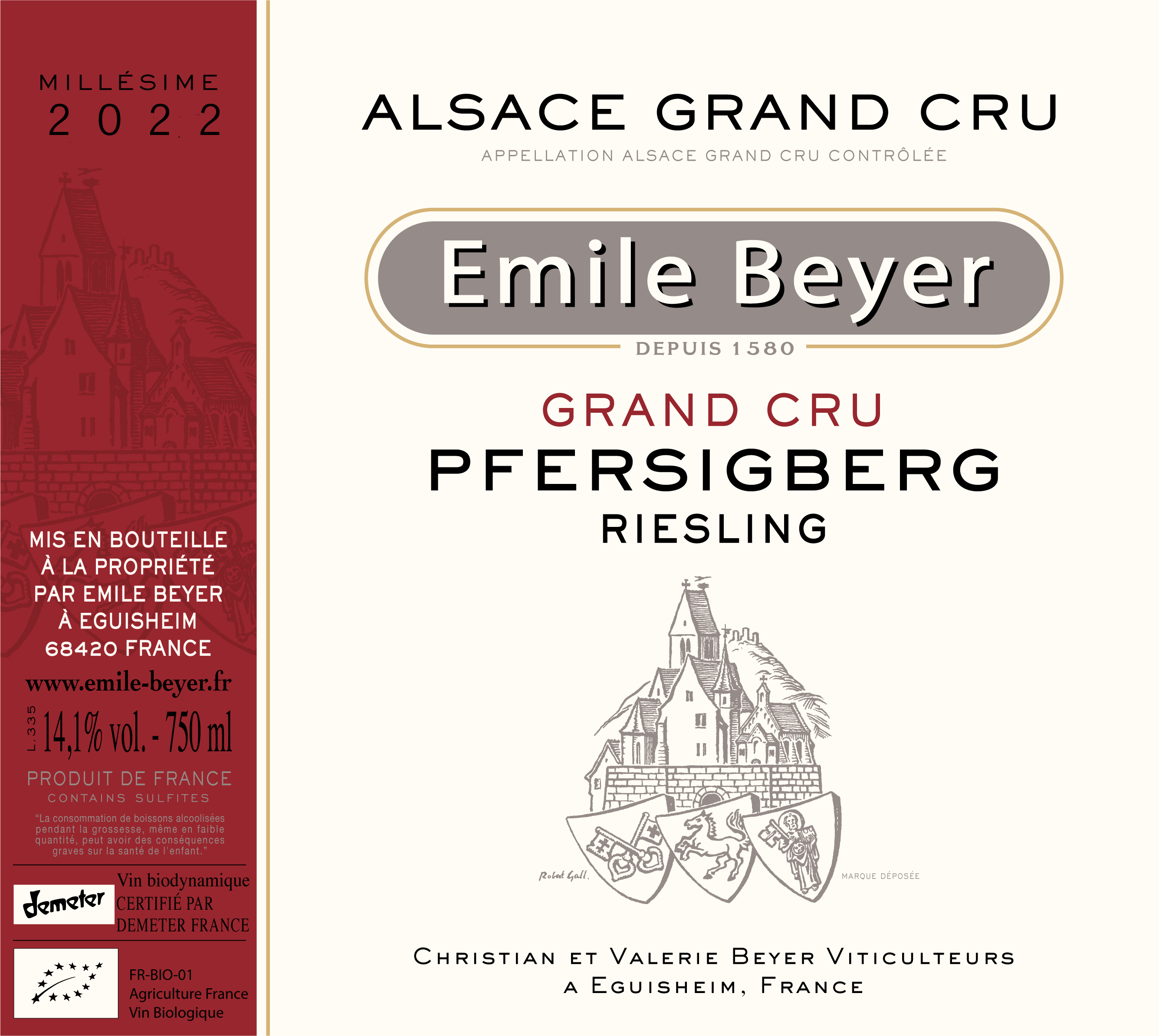  Riesling Grand Cru Pfersigberg 