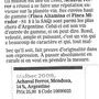 Lire le commentaire du Malbec 08 d'Achaval Ferrer (21 nov. (...)