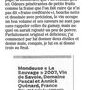 Lire le commentaire de la Mondeuse 07 de Quenard (2 mai 09)